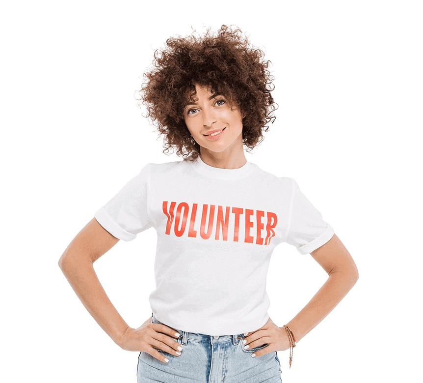 volunteer girl