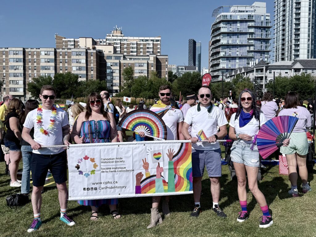 CPHS team at the Pride Winnipeg parade.
